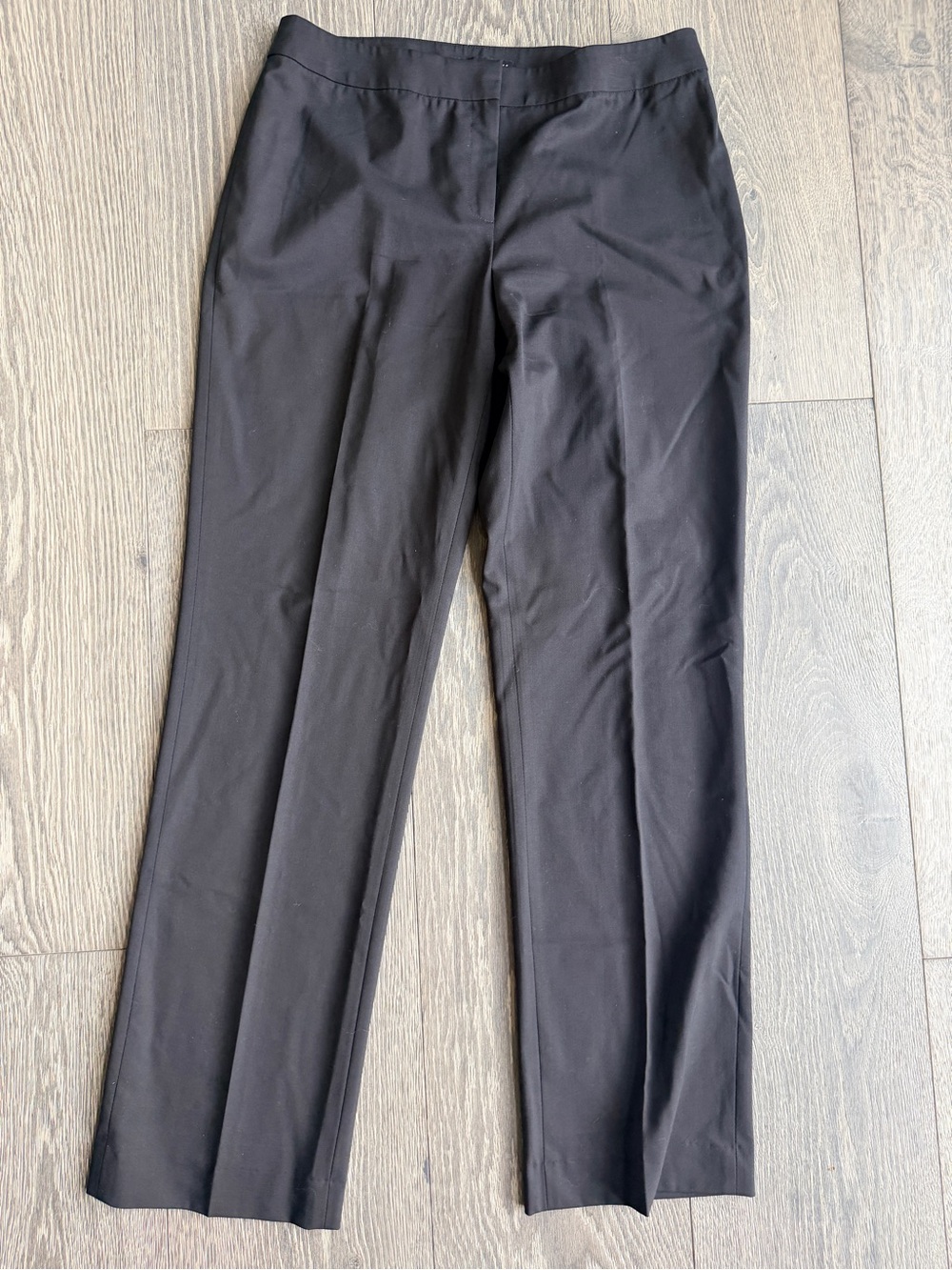 Lafayette 148 Straight Leg Dress Pants in Black Size 8